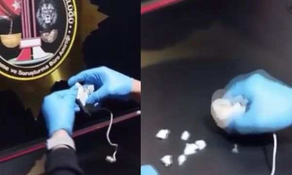 Şarj aletinden kokain çıktı!